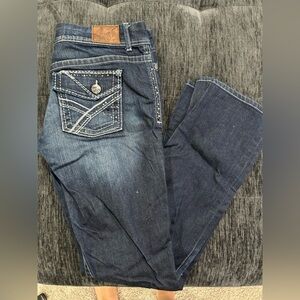 BKE Dark Blue Bootcut Jeans for Women